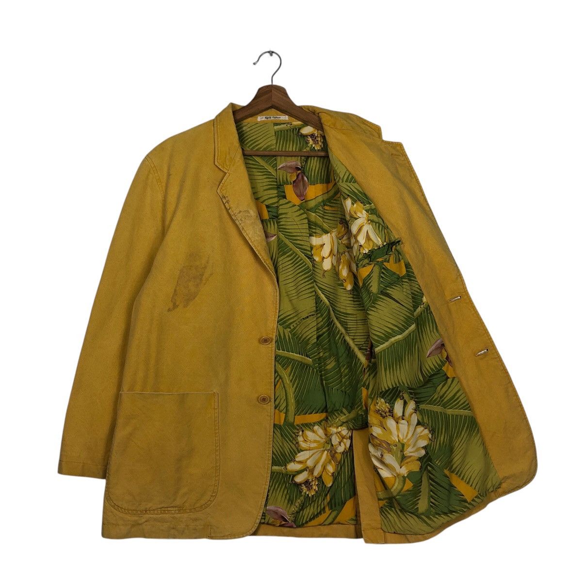 Japanese Brand × Vintage Vintage Chore Worker Jacket Karl Helmut Blanket IsseyMiyake Size US M / EU 48-50 / 2 - 12 Thumbnail