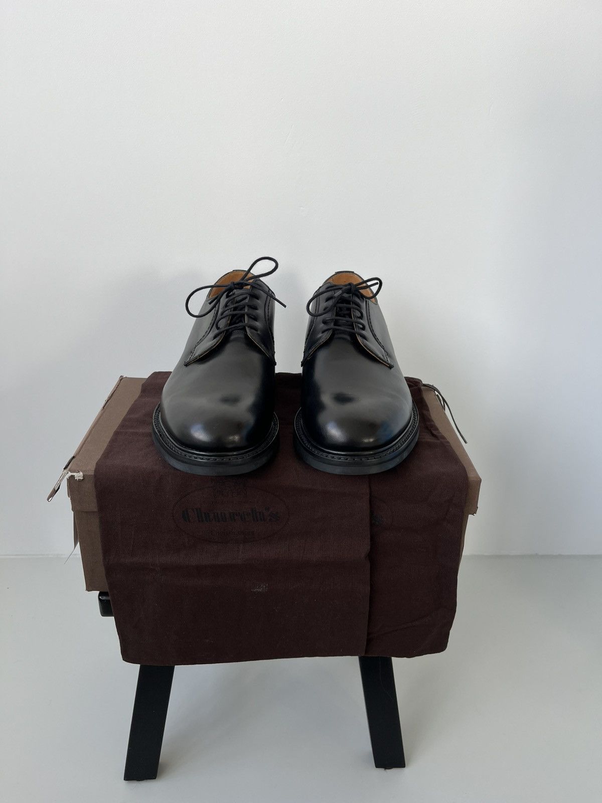 Church's Woodbridhe/shannon black leather derby Size US 10 / EU 43 - 3 Thumbnail
