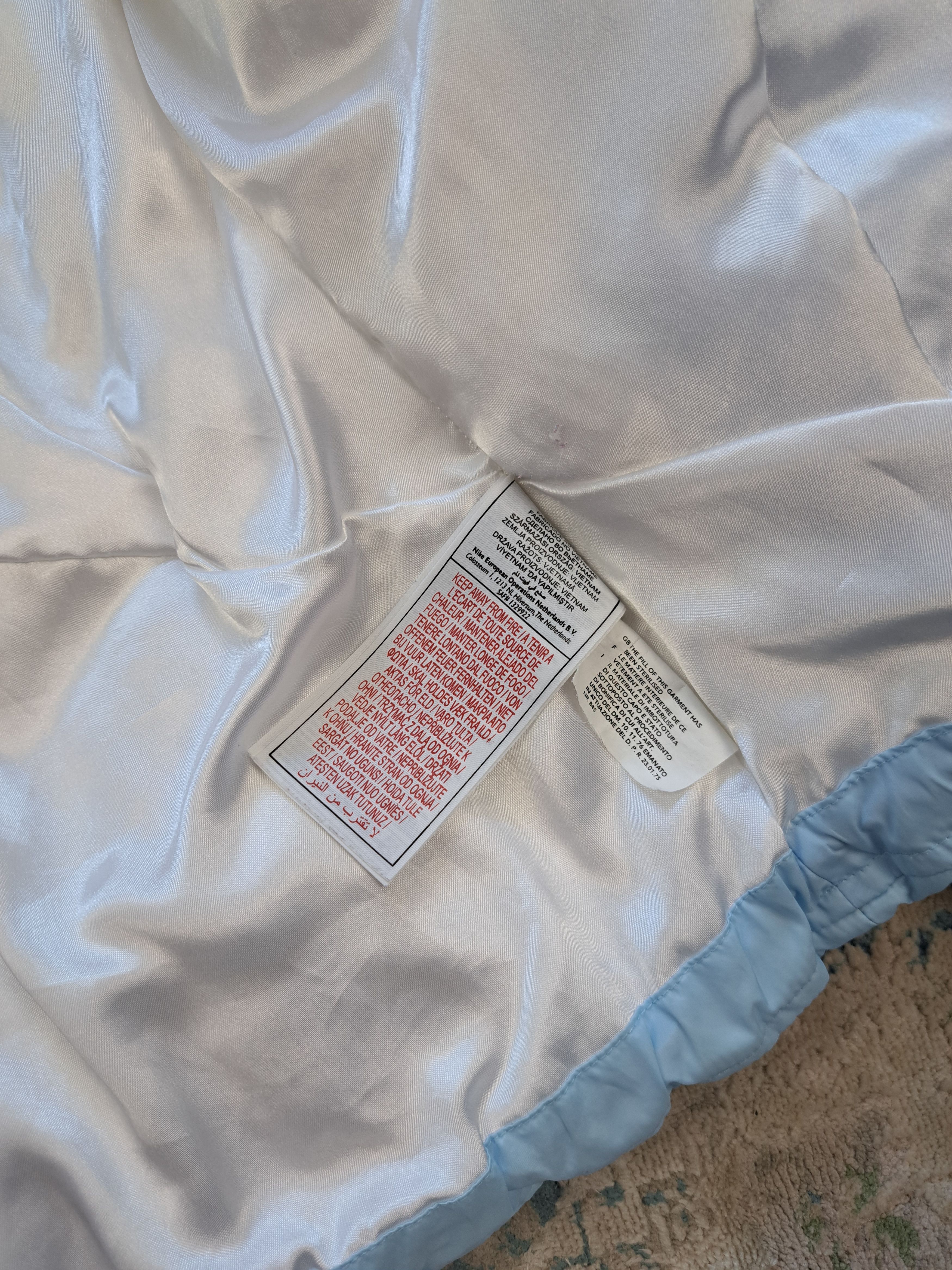 Nike Vintage 00s Nike Baby Blue Down Jacket y2k Gorpcore ACG Size M / US 6-8 / IT 42-44 - 5 Thumbnail