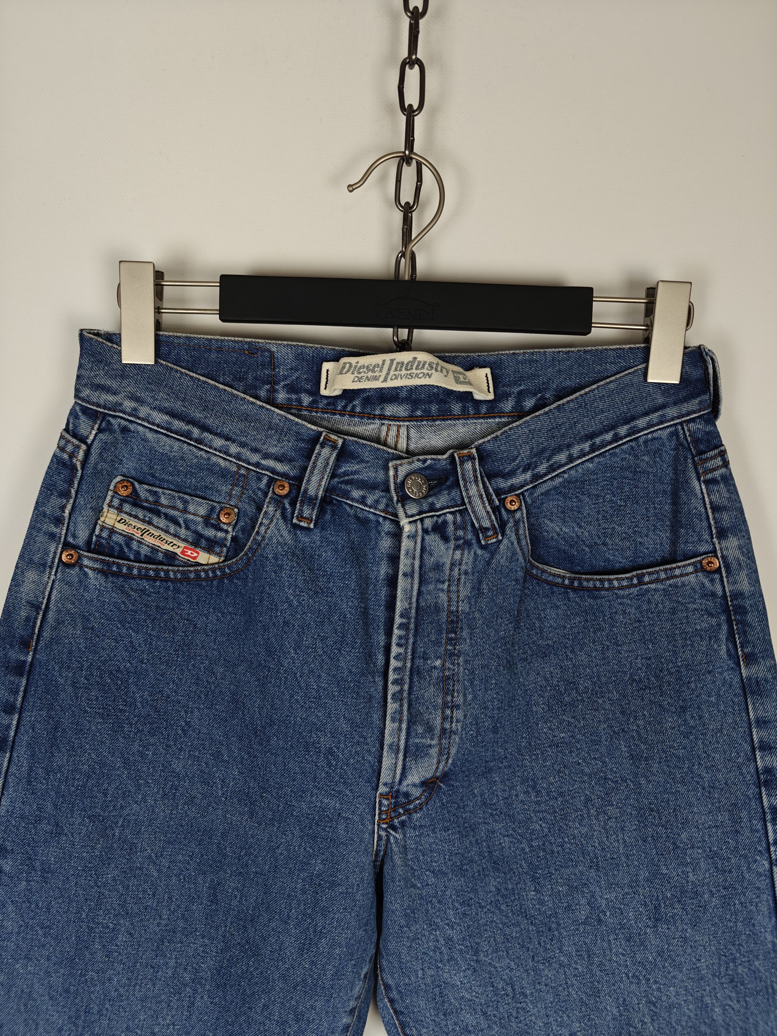 Diesel Diesel Industry Denim Jeans VTG Pants Blue sz 33 (31x31) Size US 31 - 2 Thumbnail