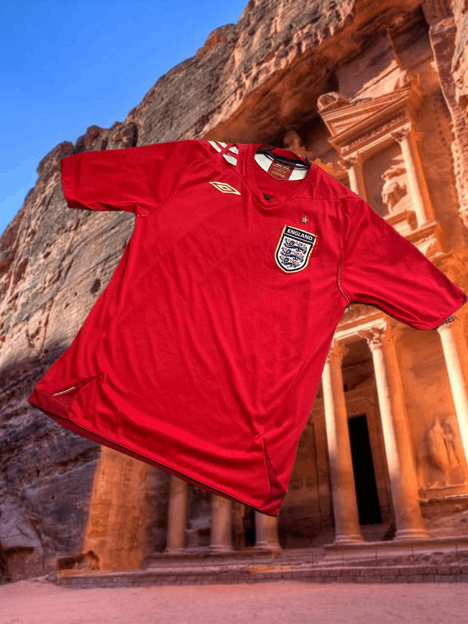 Nike T-Shirt logo Umbro Football England Jerseys Y2K Vintage Size US M / EU 48-50 / 2 - 1 Thumbnail