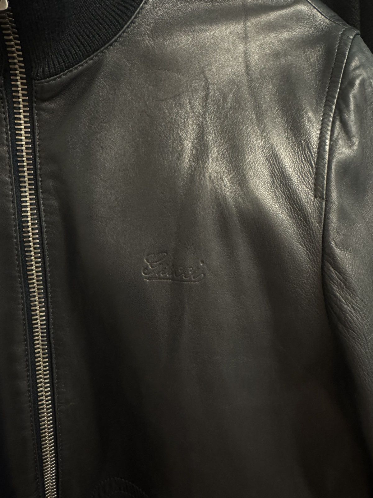 Gucci Gucci Leather Jacket Size US M / EU 48-50 / 2 - 5 Thumbnail