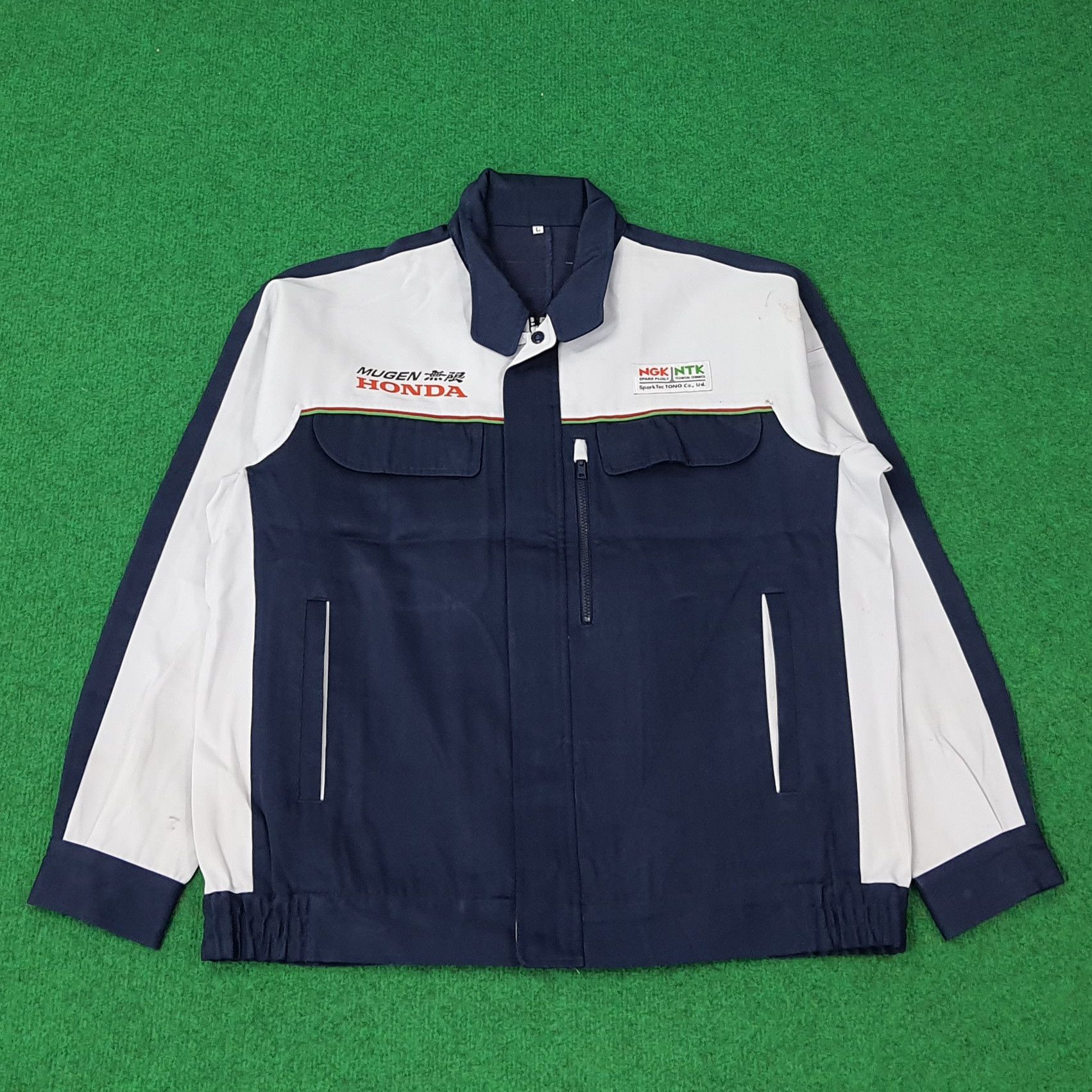 Japanese Brand Vintage Mugen Honda Motorsports Custom Logo Jacket C262N2 Size US L / EU 52-54 / 3 - 3 Thumbnail