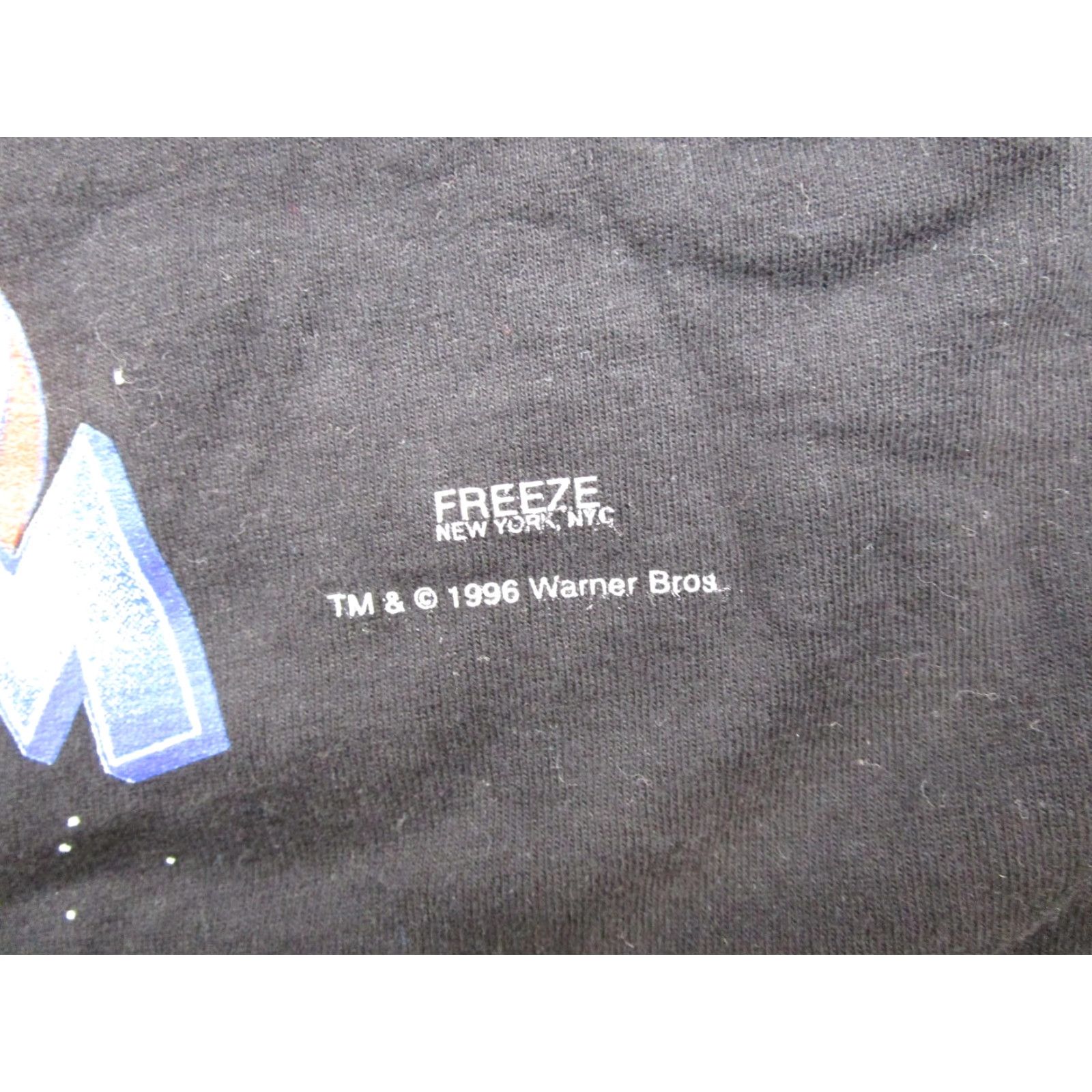 Vintage VINTAGE 1996 Space Jam Taz Explode 2 The Hole Long Sleeve Shirt L Black Mens Looney Tunes 90s Movie Graphic Tee Size US L / EU 52-54 / 3 - 2 Thumbnail