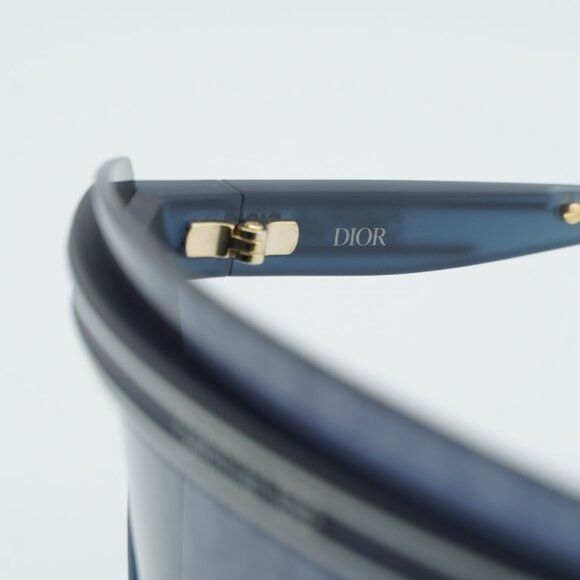 Dior Dior DIORCLUB M2U 31B8 Sunglasses Matte Navy Blue Shield Size ONE SIZE - 11 Thumbnail
