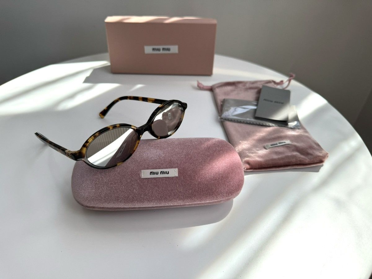 Miu Miu NEW Miu Miu sunglasses MU 04ZS VAU-07F Size ONE SIZE - 5 Thumbnail