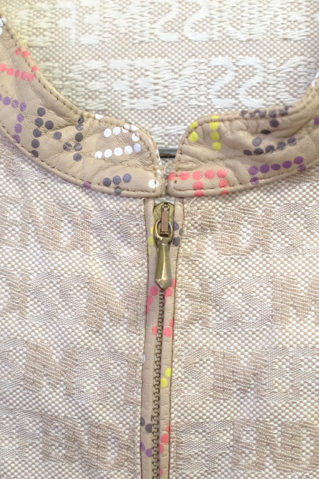 Other 90's Fendissime Monogram Script Biker Jacket Size M / US 6-8 / IT 42-44 - 4 Thumbnail