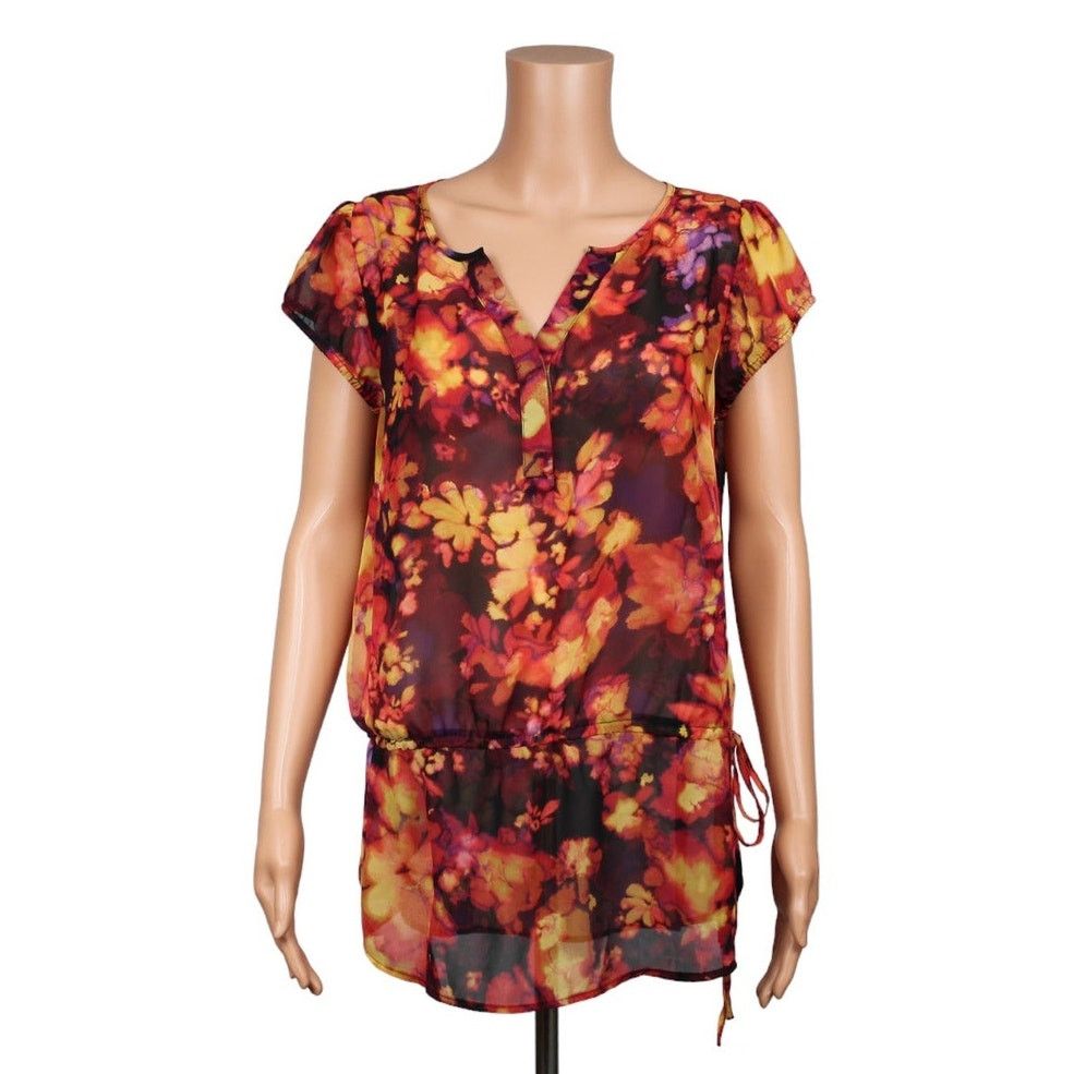 Other A.N.A. Short Sleeve Sheer Top Women's Size Medium Size M / US 6-8 / IT 42-44 - 1 Thumbnail