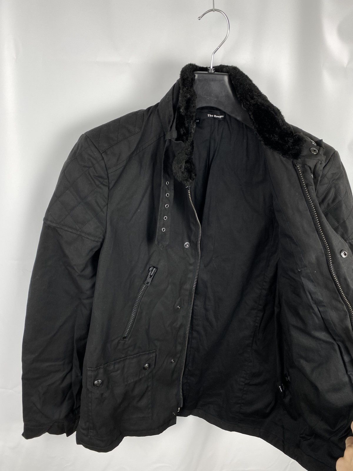 The Kooples The Kooples Waxed Cotton Jacket Men size 46 XS Size US S / EU 44-46 / 1 - 12 Thumbnail