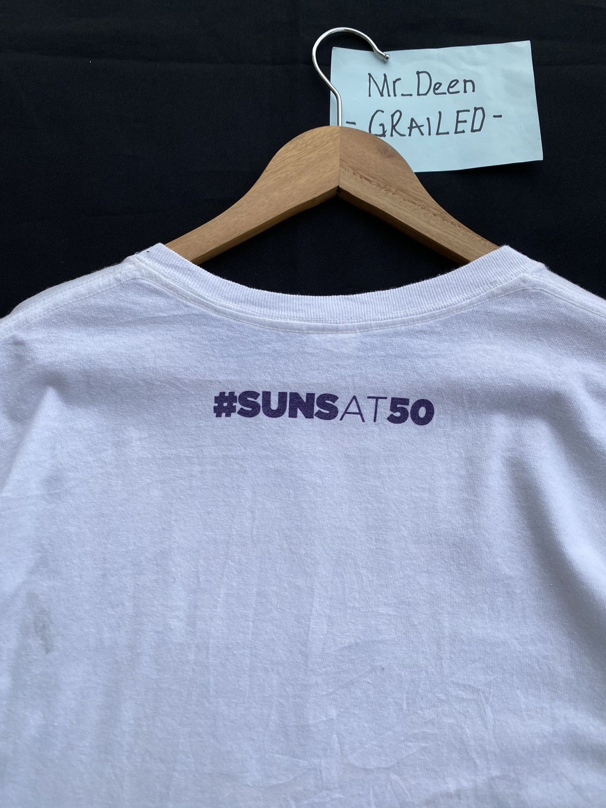 NBA Rare Vintage Fifty Phoenix Suns NBA Basketball T Shirt Size US L / EU 52-54 / 3 - 13 Thumbnail