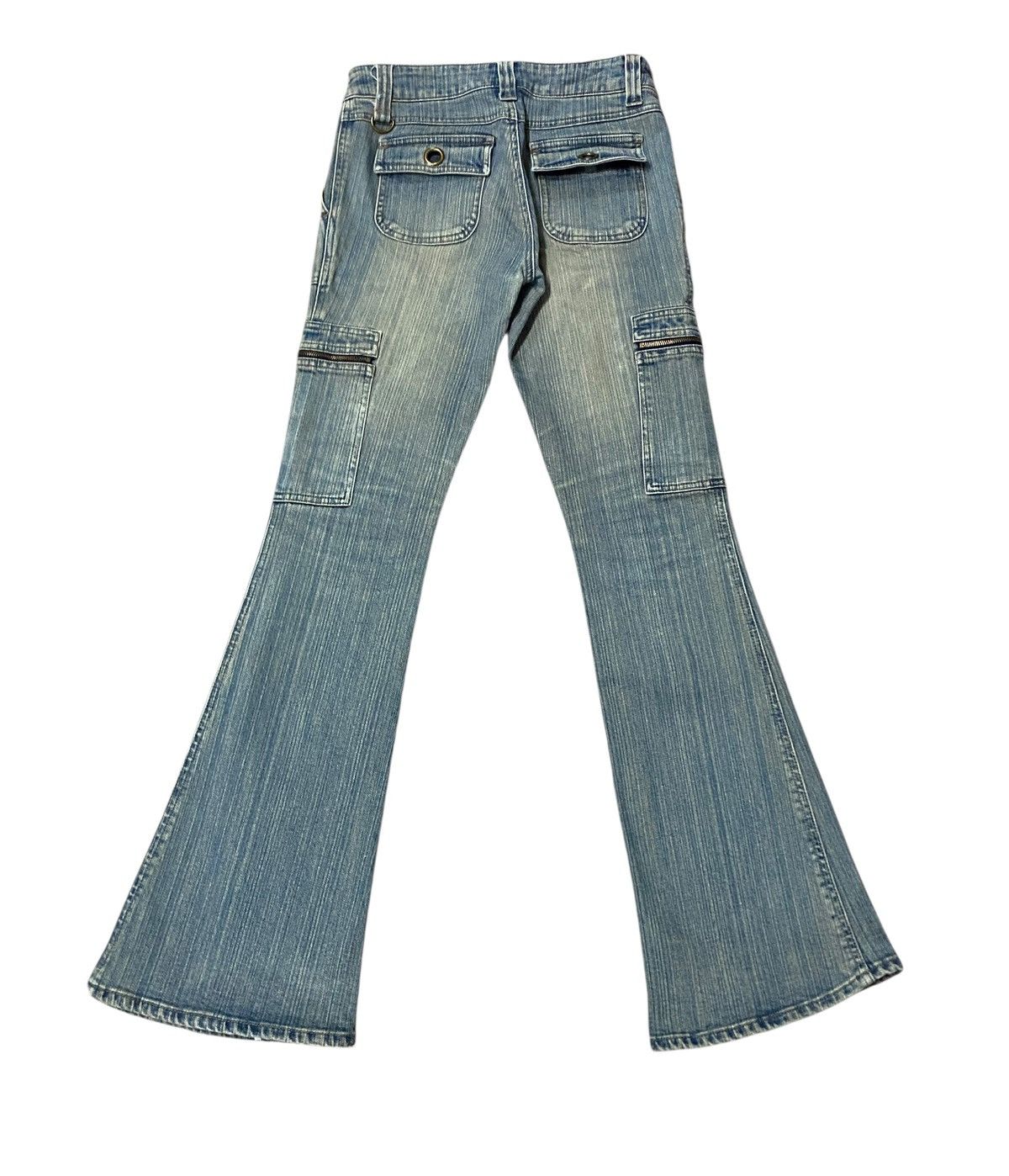 Japanese Brand Rare Vintage Japanese Brand Daily Topics Flared Jeans 1990s Size US 28 / EU 44 - 2 Thumbnail