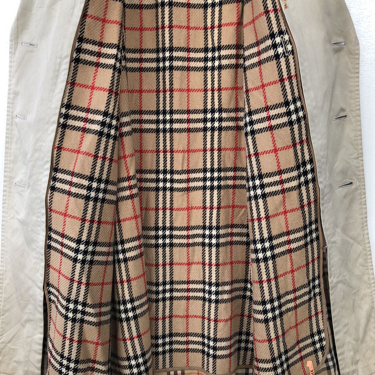 Burberry Vintage Burberrys London Kensington Nova Check Trench Coat Size US L / EU 52-54 / 3 - 18 Thumbnail