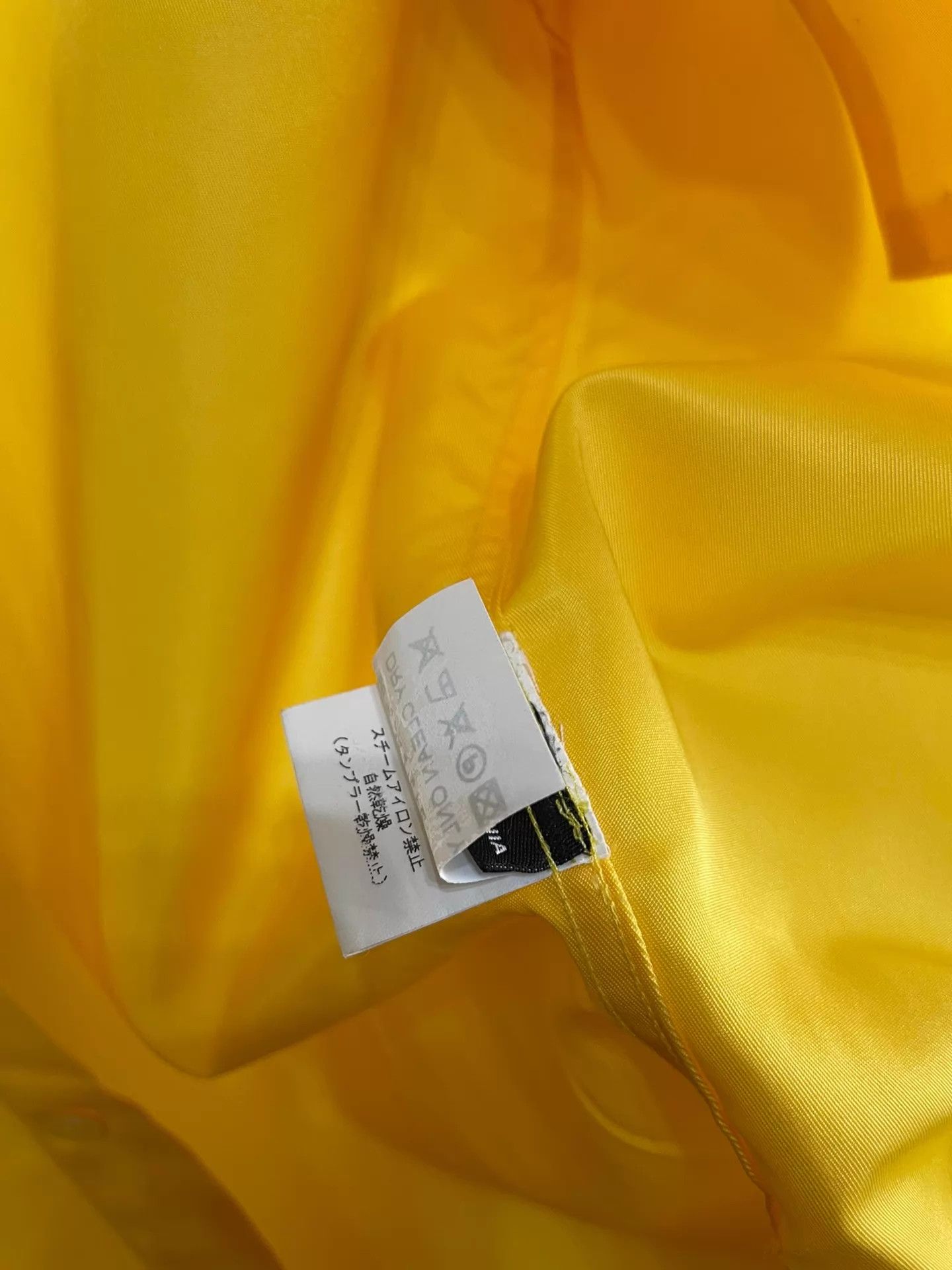 Raf Simons Raf Simons 08ss Vintage Ginger Yellow LS Shirt 46L Size US S / EU 44-46 / 1 - 6 Thumbnail