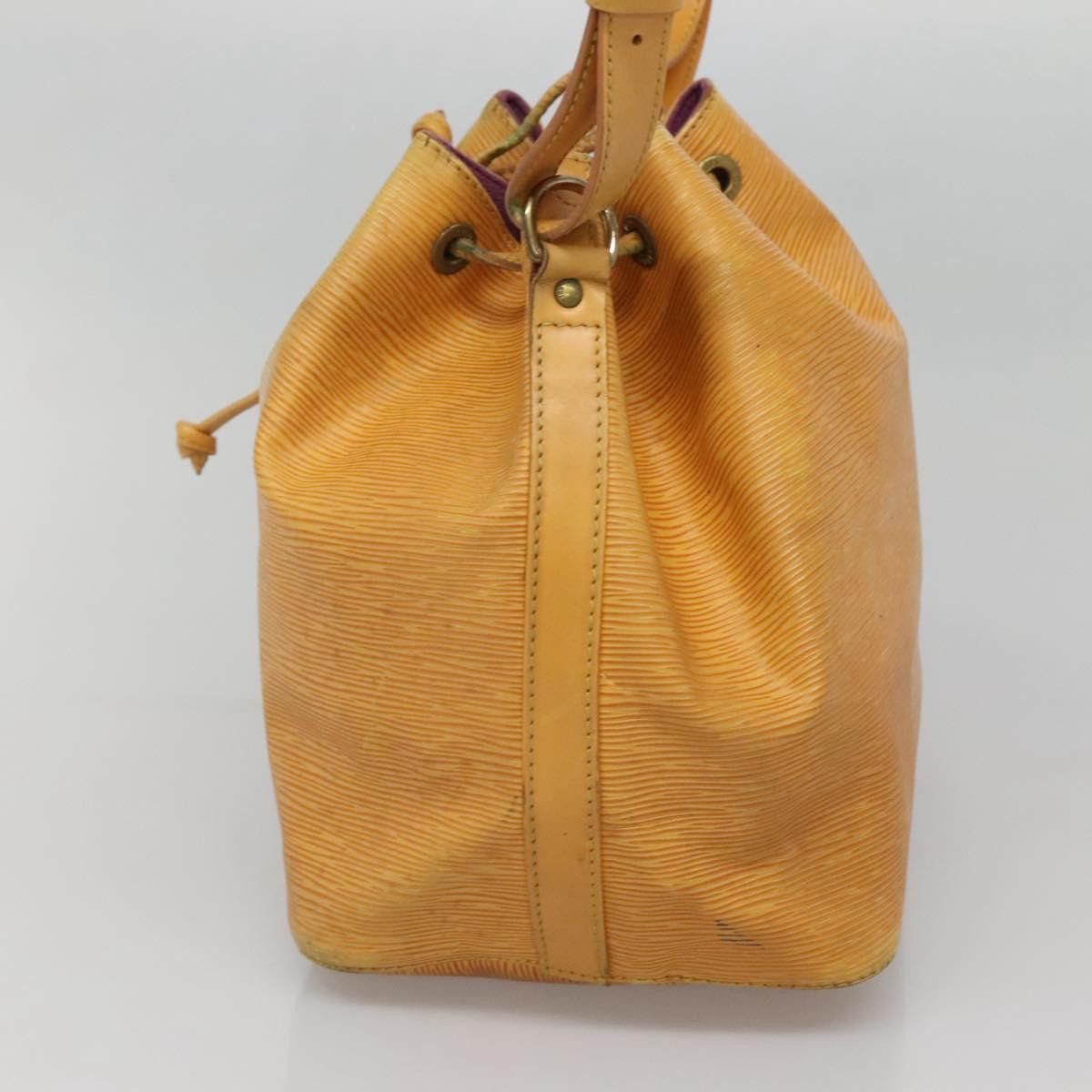 Louis Vuitton LOUIS VUITTON Epi Petit Noe Shoulder Bag Yellow M44109 Size ONE SIZE - 5 Thumbnail