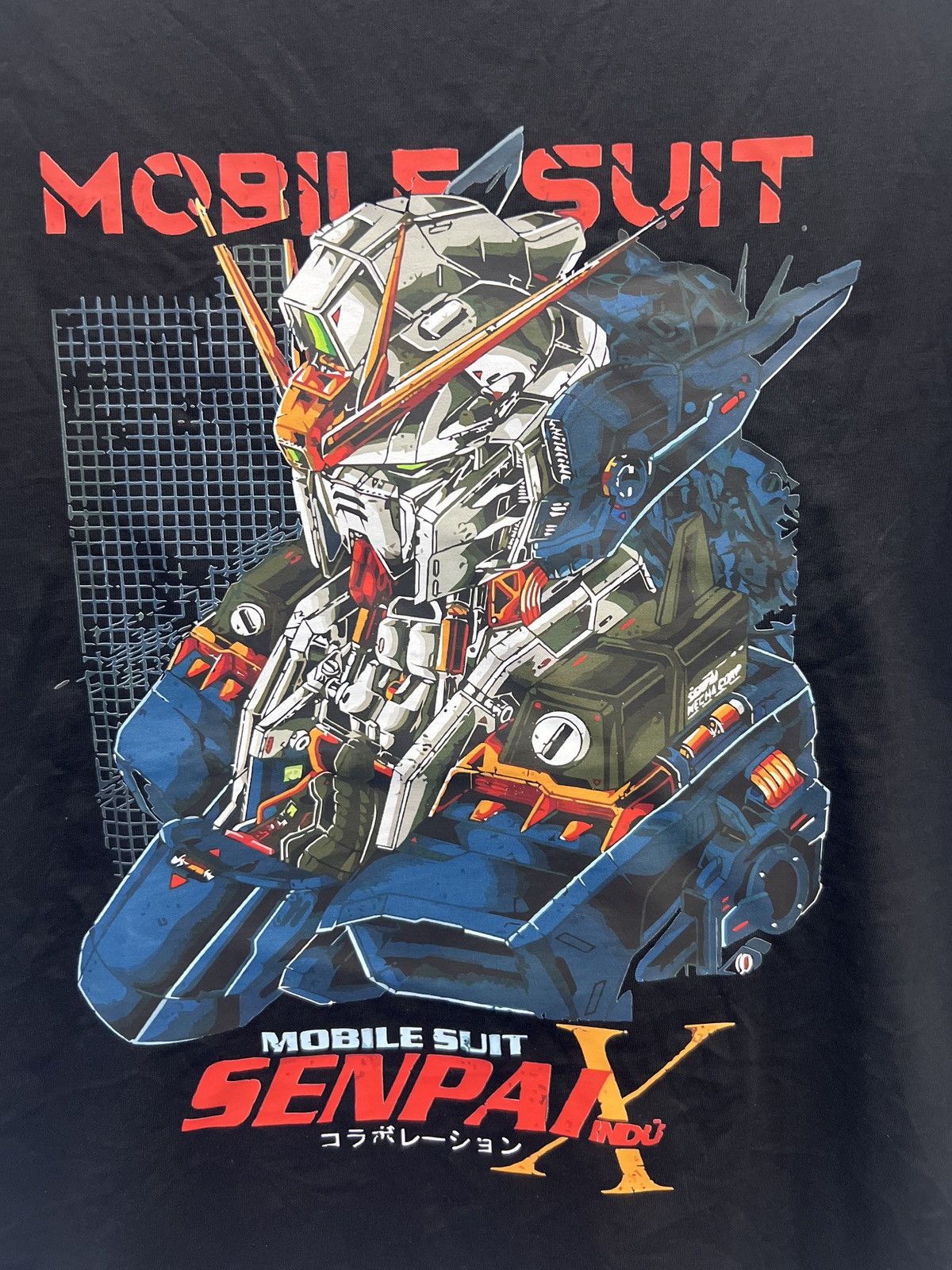 Anime × Edition Japan × Japanese Brand 🔥grailsale🔥 Anime GUNDAM MOBILE SUIT SENPAI X T.shirt Size US L / EU 52-54 / 3 - 3 Thumbnail