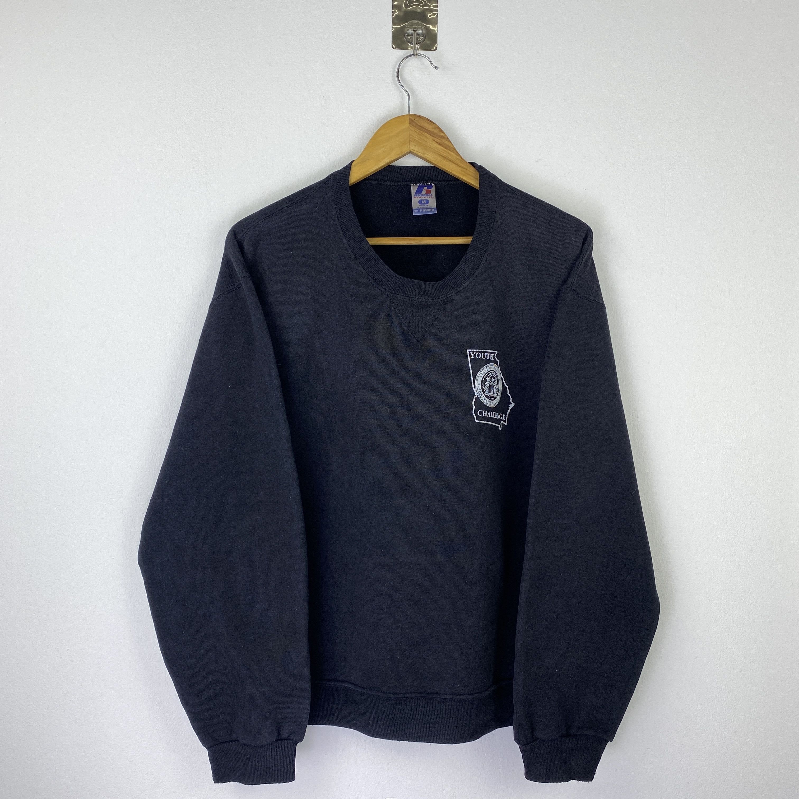 Russell Athletic Vintage 90s Russell Athletic Crewneck Sweatshirt SH0541 Size US M / EU 48-50 / 2 - 1 Thumbnail
