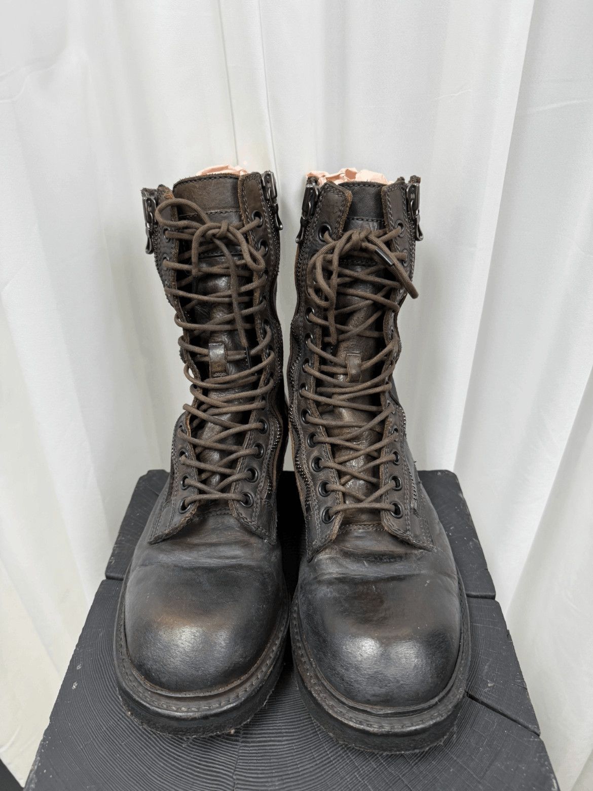 Julius Sz 2 Julius Double Zip Combat Boots-2505 Size US 9 / EU 42 - 3 Thumbnail