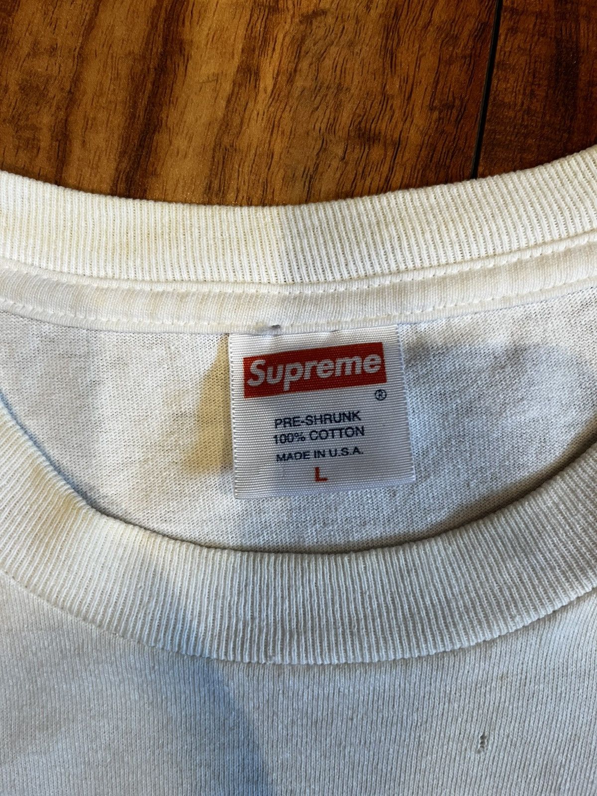 Supreme SUPREME RAISIN HELL TEE Size US L / EU 52-54 / 3 - 2 Thumbnail
