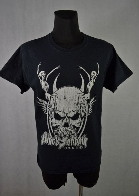 Band Tees × Black Sabbath × Vintage Black Sabbath Ozzy Osborne 2013 Tour tee L Size US L / EU 52-54 / 3 - 1 Thumbnail