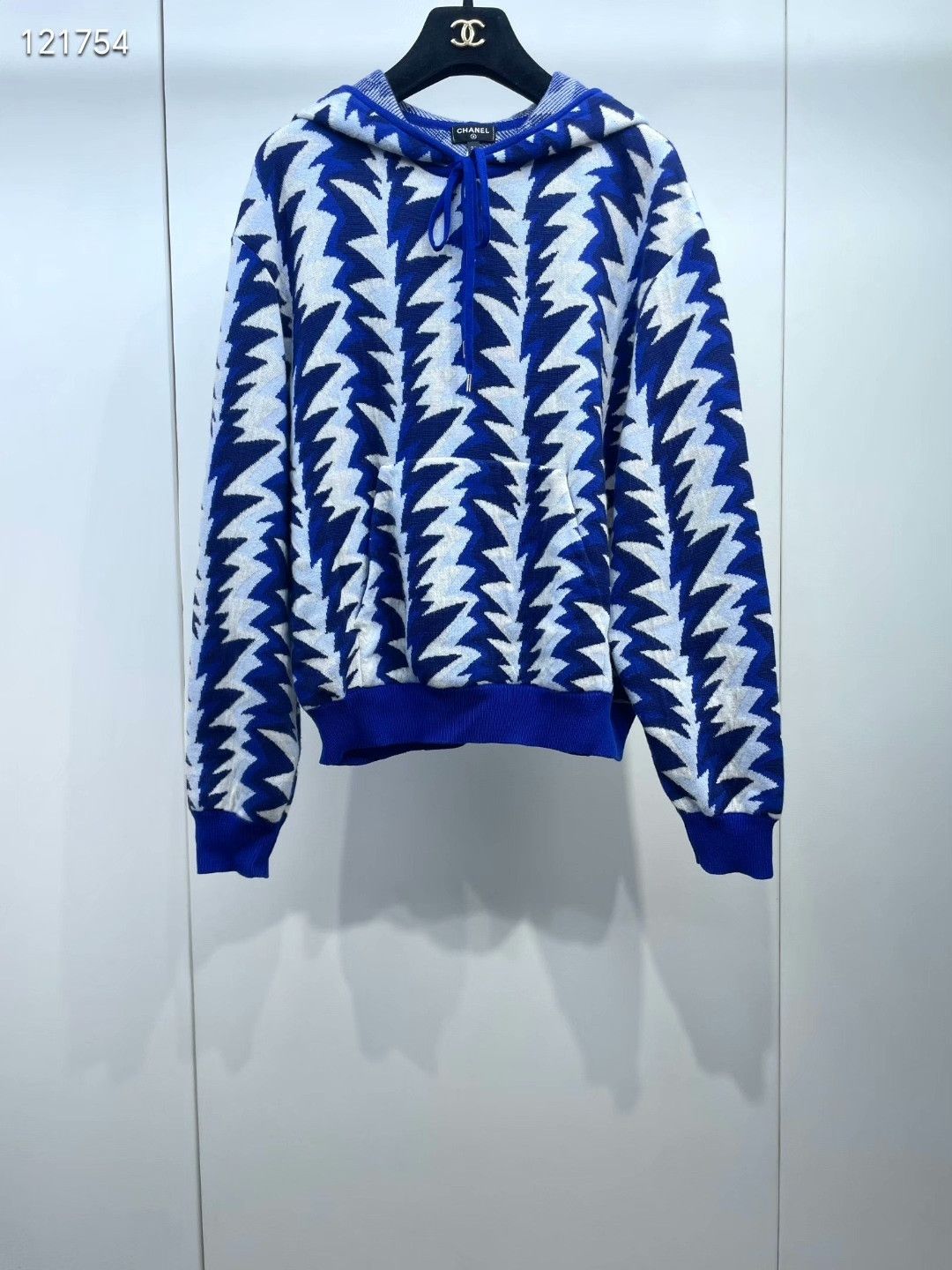 Chanel Chanel Cruise Colorblock Knit Hoodie Size XXS / US 00 / IT 34 - 1 Thumbnail