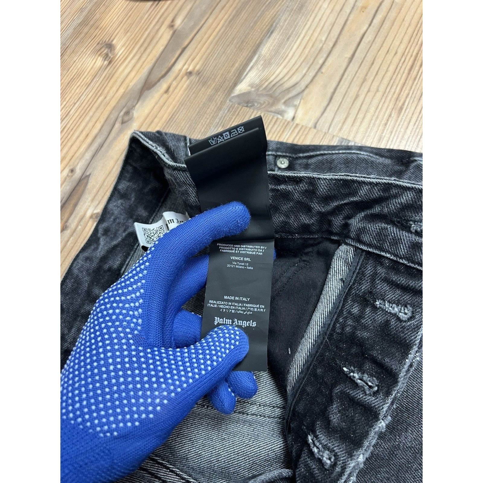 Palm Angels Palm Angels Auth Logo Patch Classic Denim Jeans Pants Size 3 Size US 34 / EU 50 - 16 Thumbnail