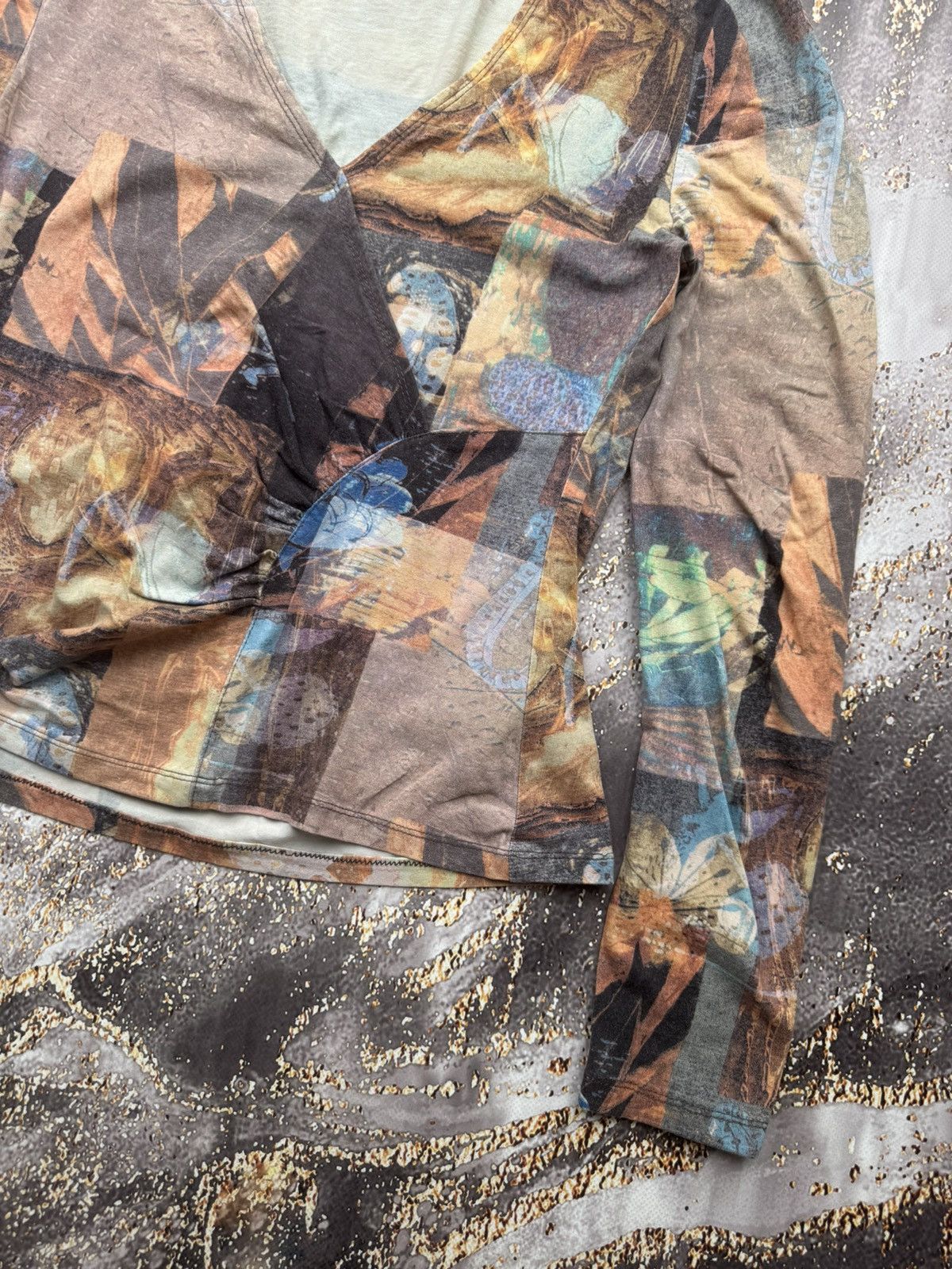 Vintage Vintage Printed Long Sleeve JPG Style Size M / US 6-8 / IT 42-44 - 3 Thumbnail