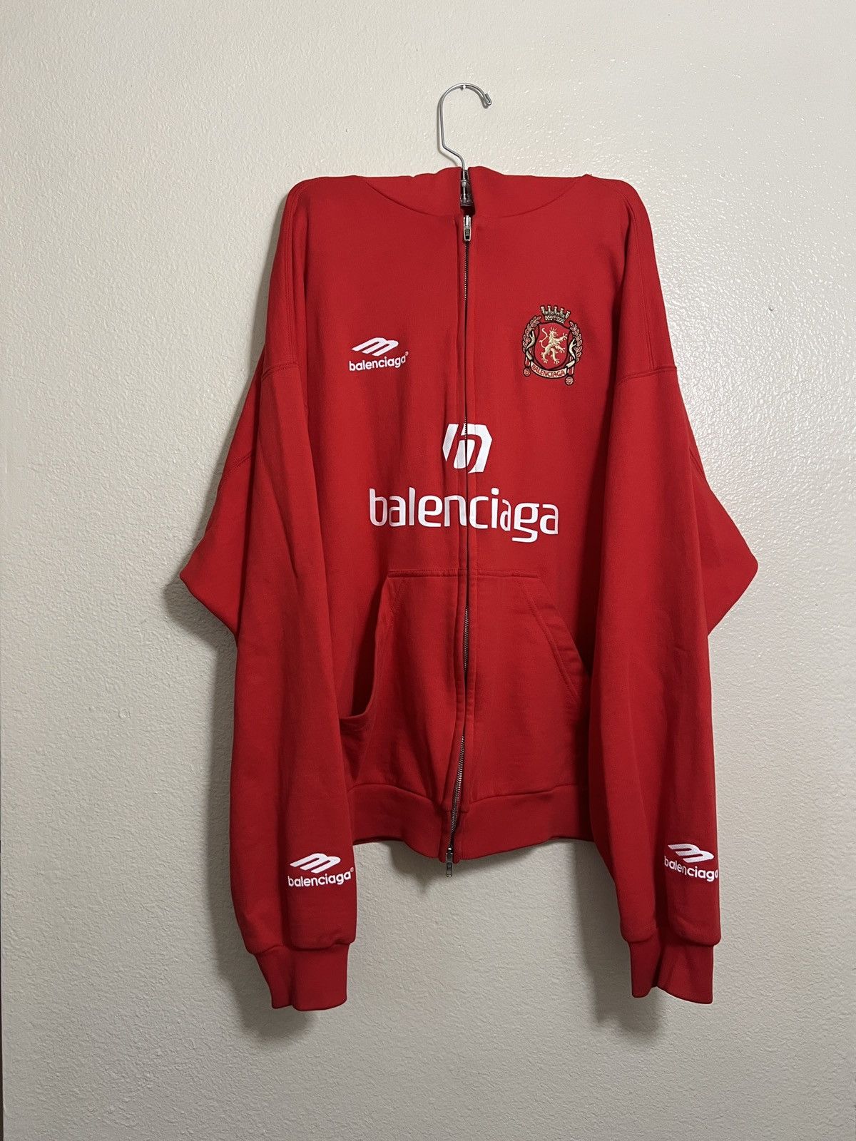 Balenciaga Balenciaga Soccer Hoodie Aoyama Size US XS / EU 42 / 0 - 1 Thumbnail