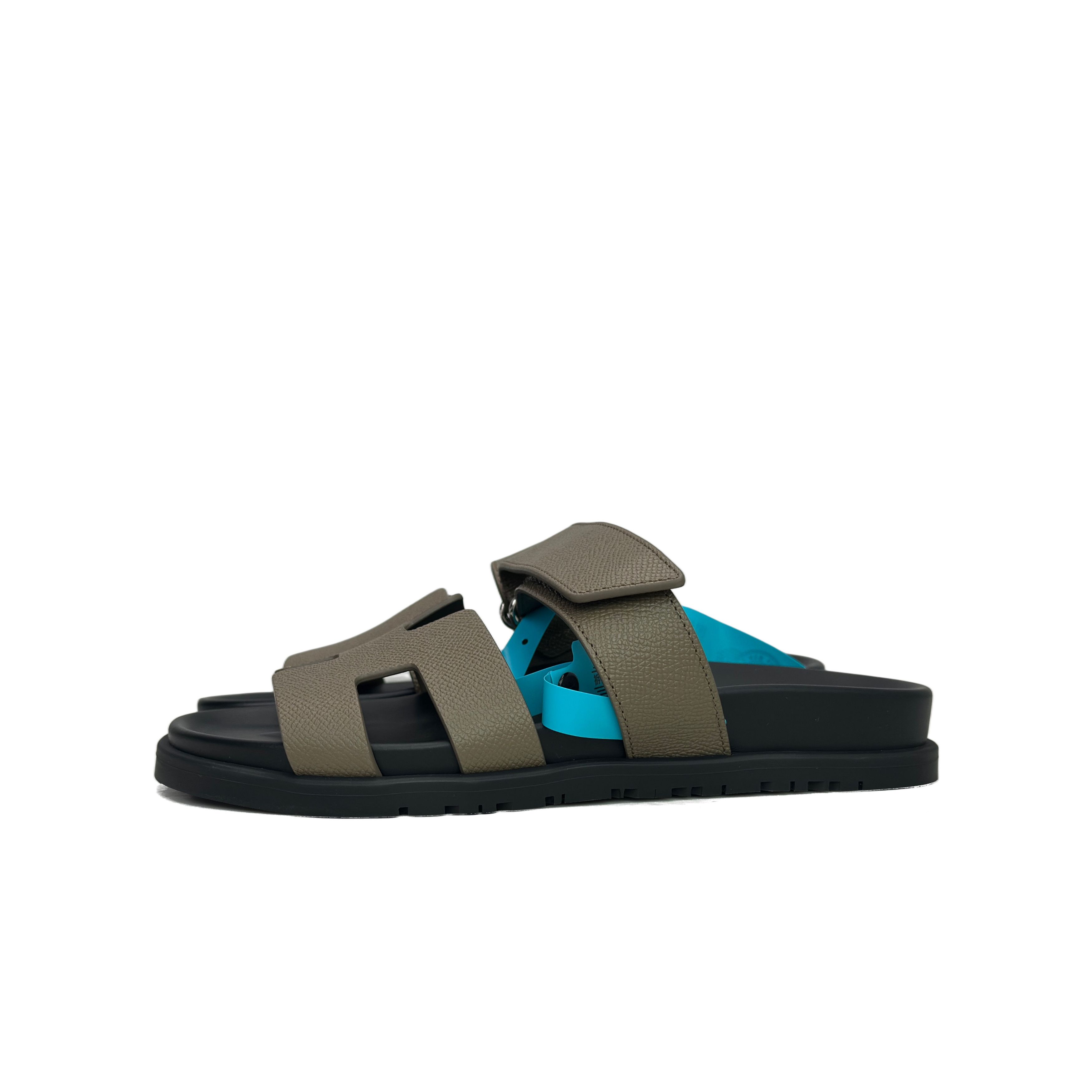 Hermes Hermes Chypre Sandals Etaupe Size 36.5 Size US 6.5 / IT 36.5 - 1 Thumbnail