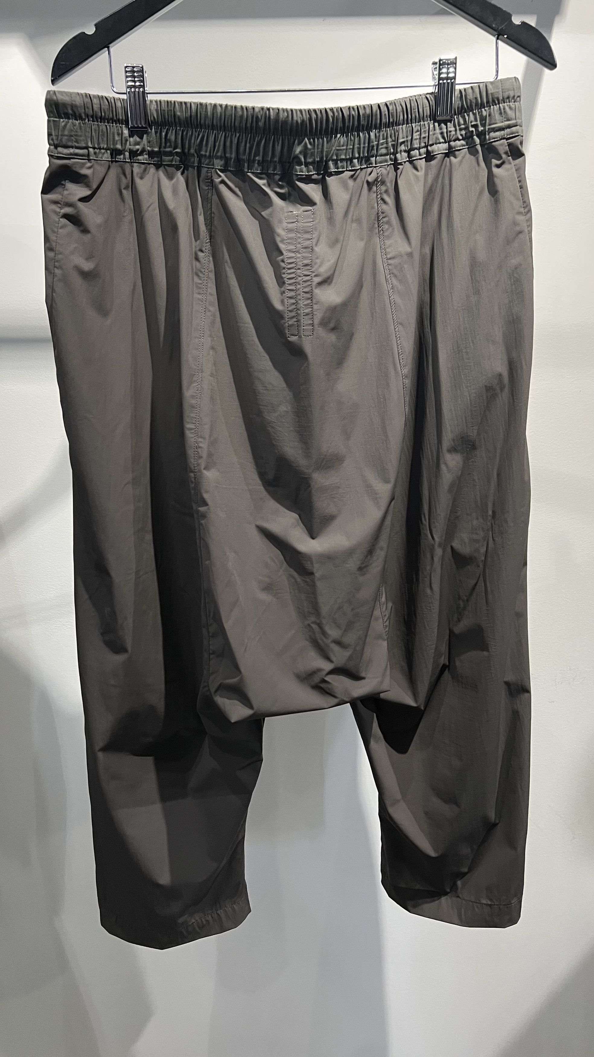Rick Owens drop crotch pant.