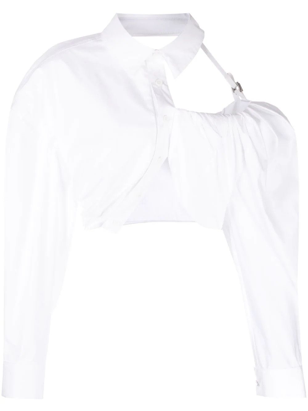 o1mle0824 La Chemise Galliga in White