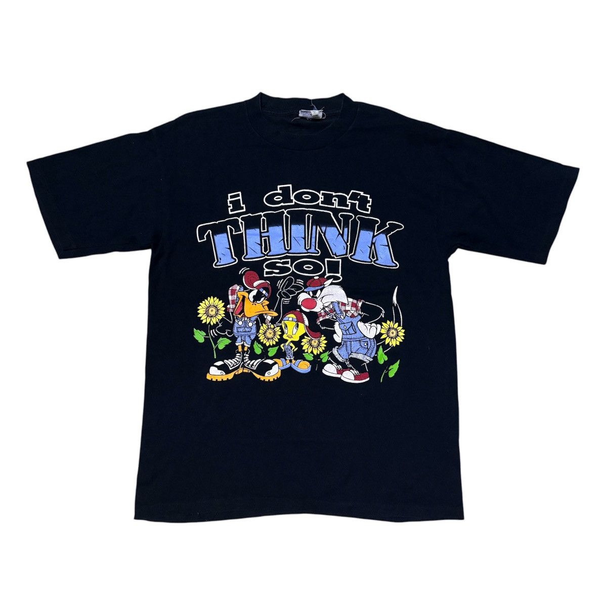 Vintage Luney Tunes Big Logo T Shirt