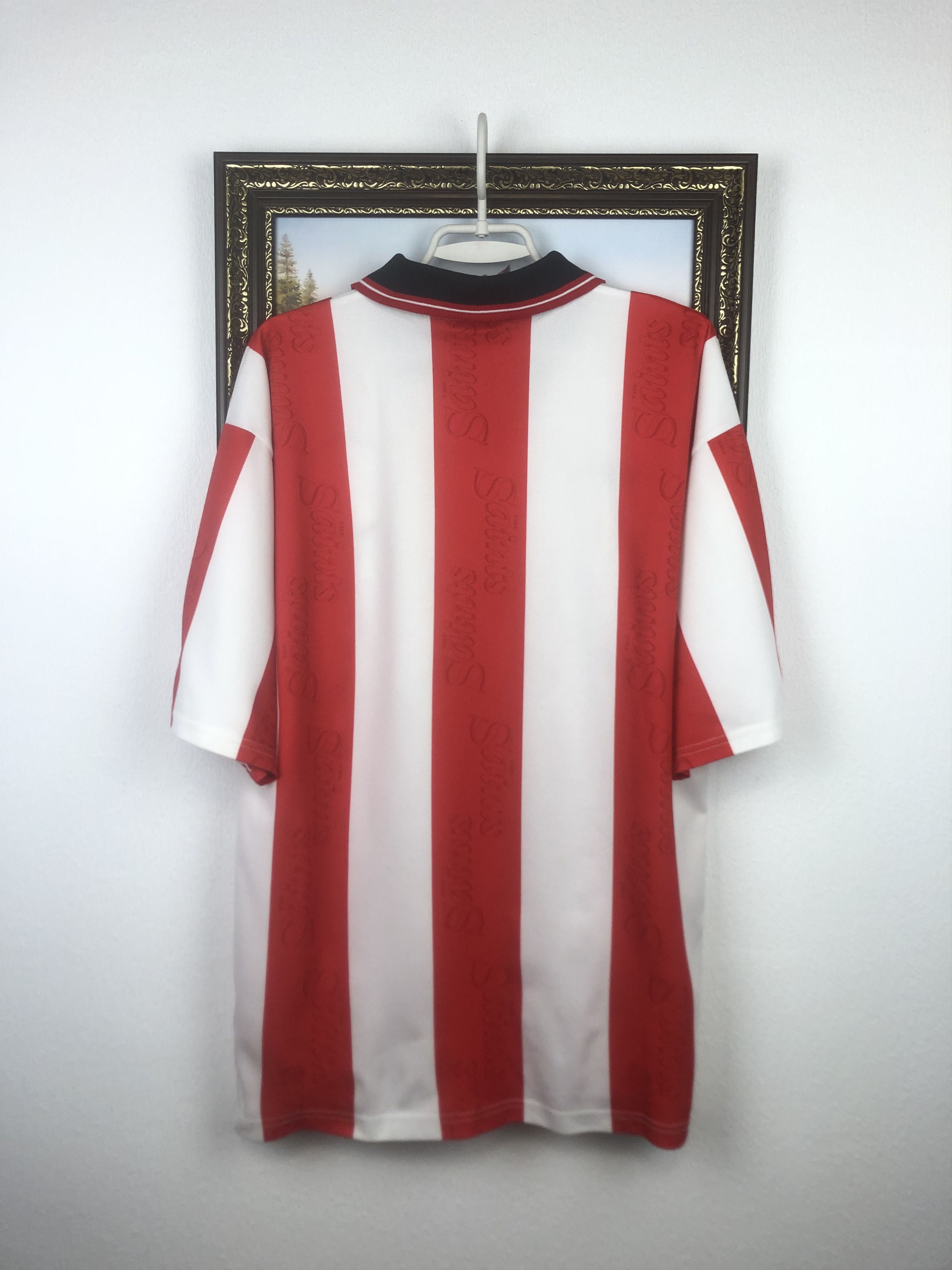 Vintage Southampton football shirt 1997 Soccer Jersey Pony Trikot Size US XL / EU 56 / 4 - 6 Thumbnail
