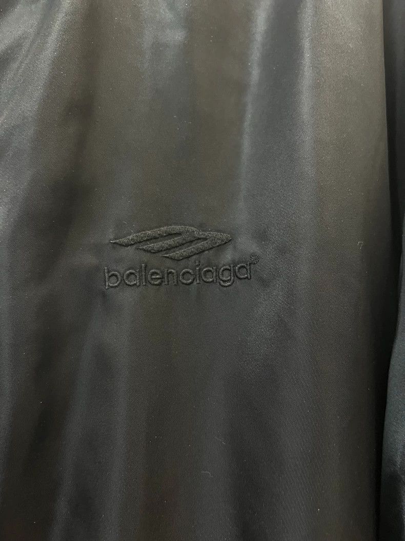 Balenciaga Balenciaga 3B Sports Icon black embroidered nylon satin zi Size US XS / EU 42 / 0 - 3 Thumbnail