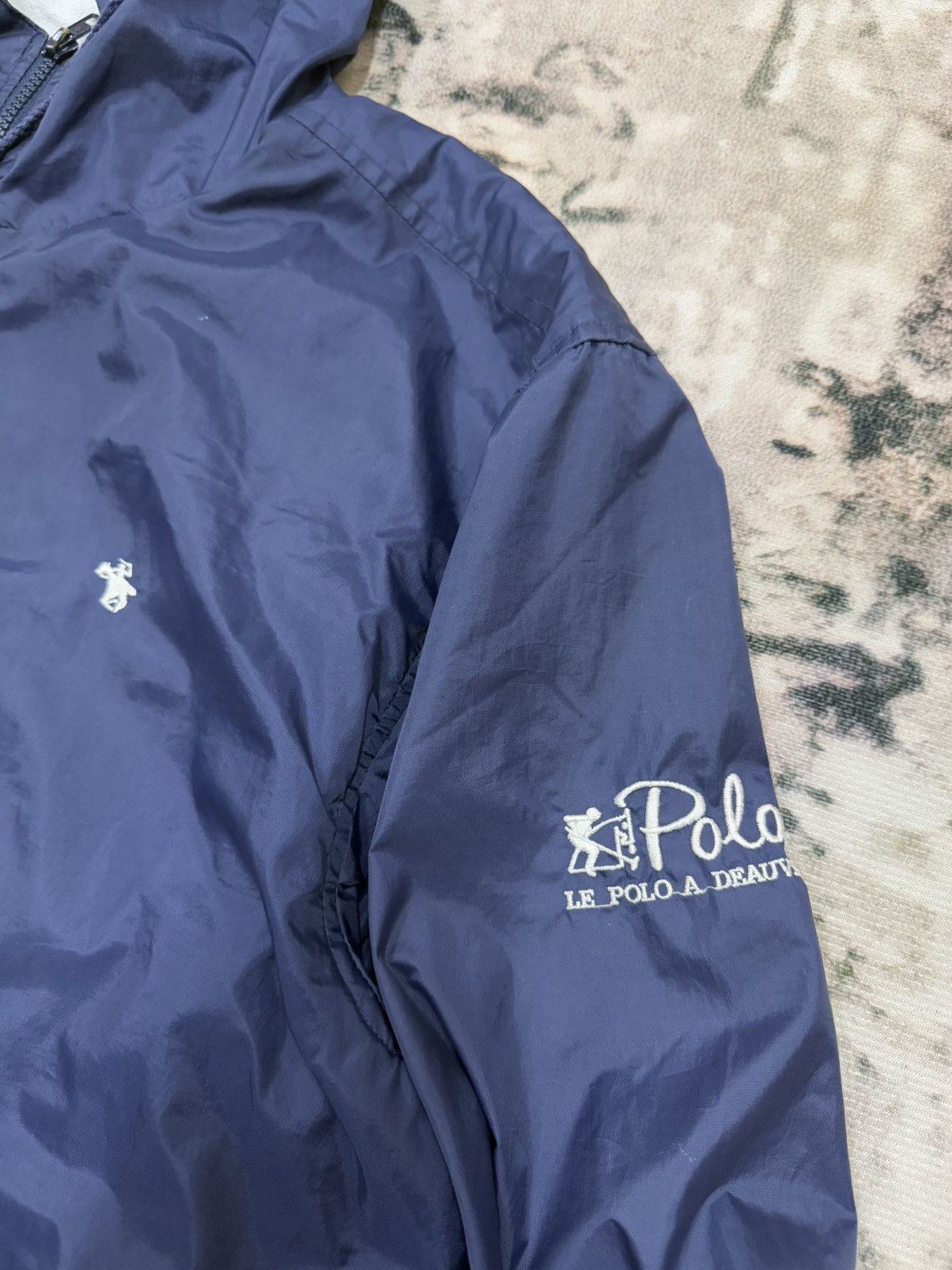 Japanese Brand Polo Le Polo A Deauville Double Breaster Windbreaker Jacket Size US L / EU 52-54 / 3 - 7 Thumbnail
