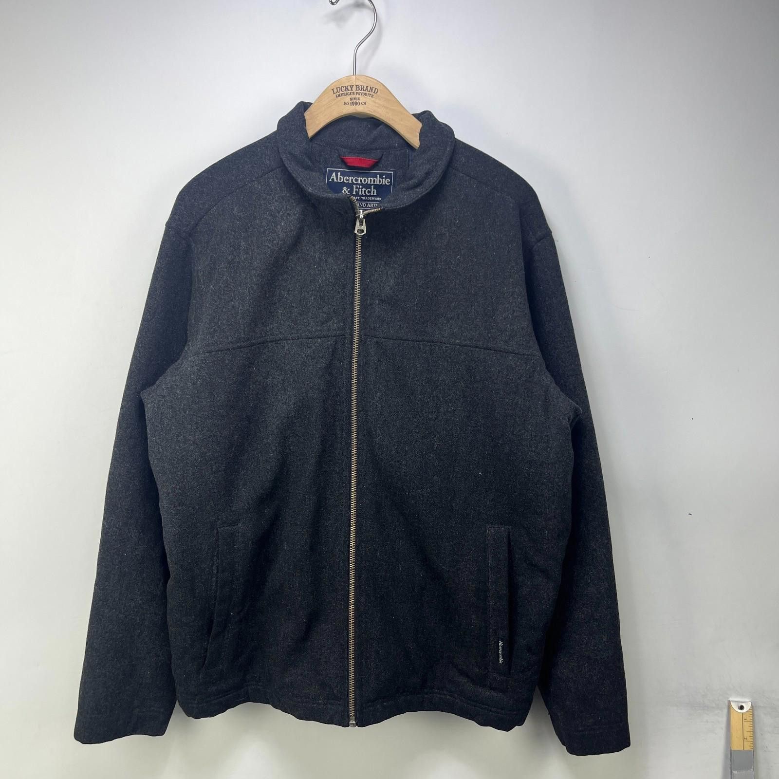 Abercrombie & Fitch Vintage Abercrombie & Fitch Men's Wool Blend Jacket Large Size US L / EU 52-54 / 3 - 1 Thumbnail