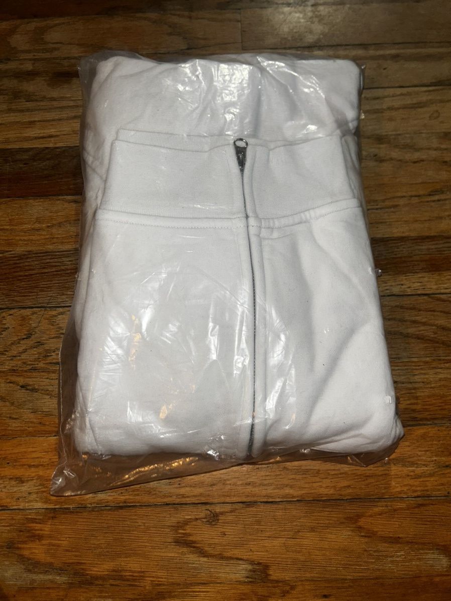 Nike × Supreme Supreme Nike Zip Up Hooded Sweatshirt White SS25 Size Small Size US S / EU 44-46 / 1 - 4 Thumbnail