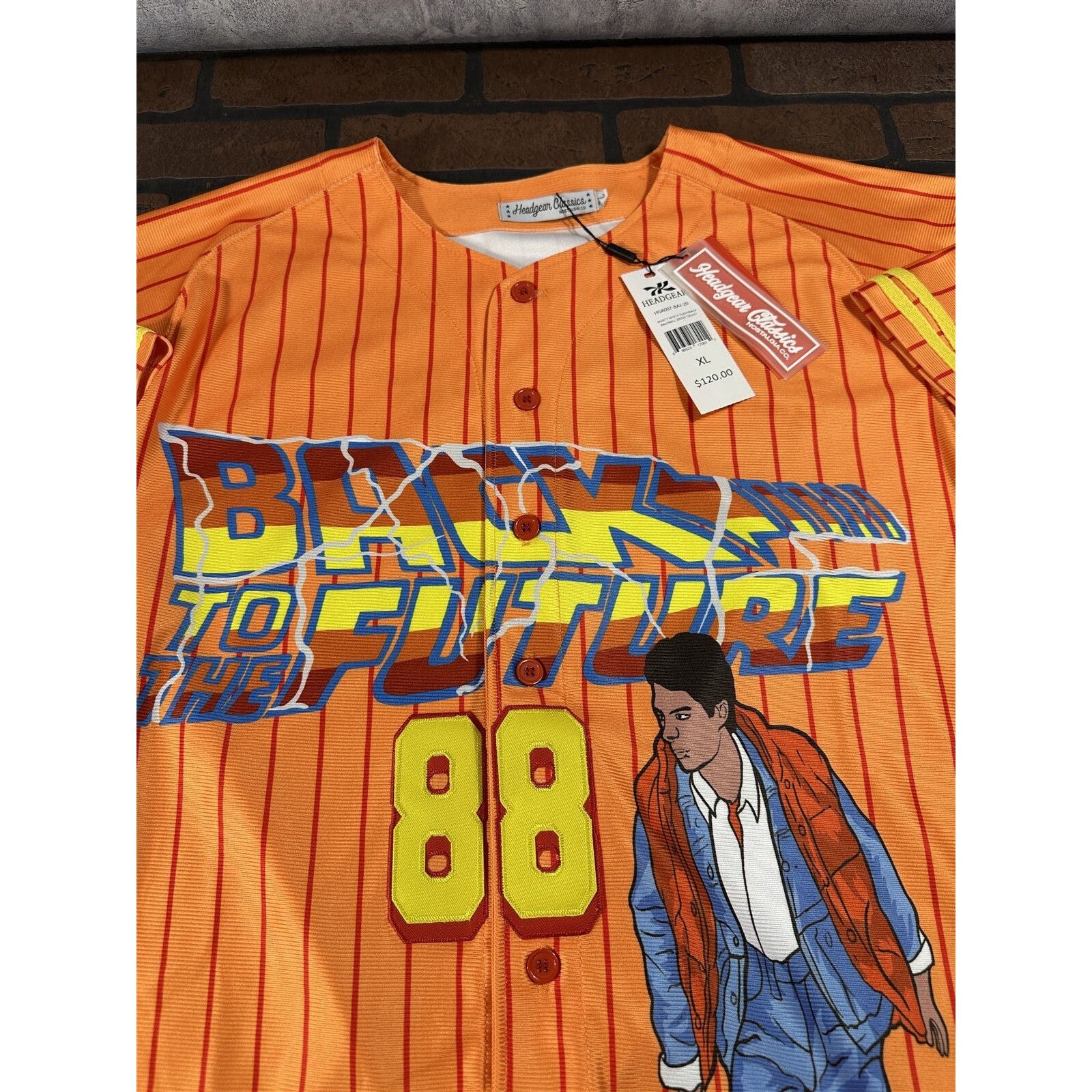 Other BACK TO THE FUTURE Baseball Jersey ~Never Worn~L XL 2XL Size US L / EU 52-54 / 3 - 10 Thumbnail
