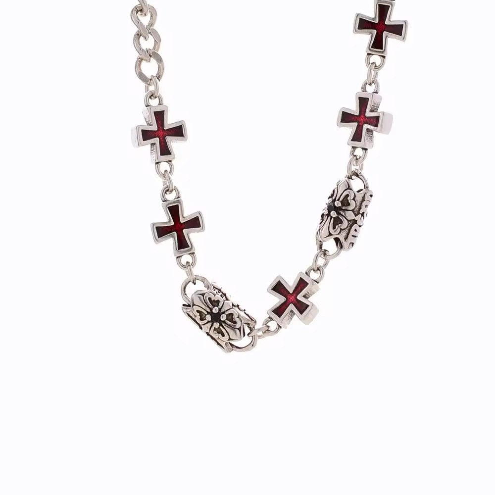 Jewelry Creative Cross Chain Bracelet Size ONE SIZE - 2 Thumbnail