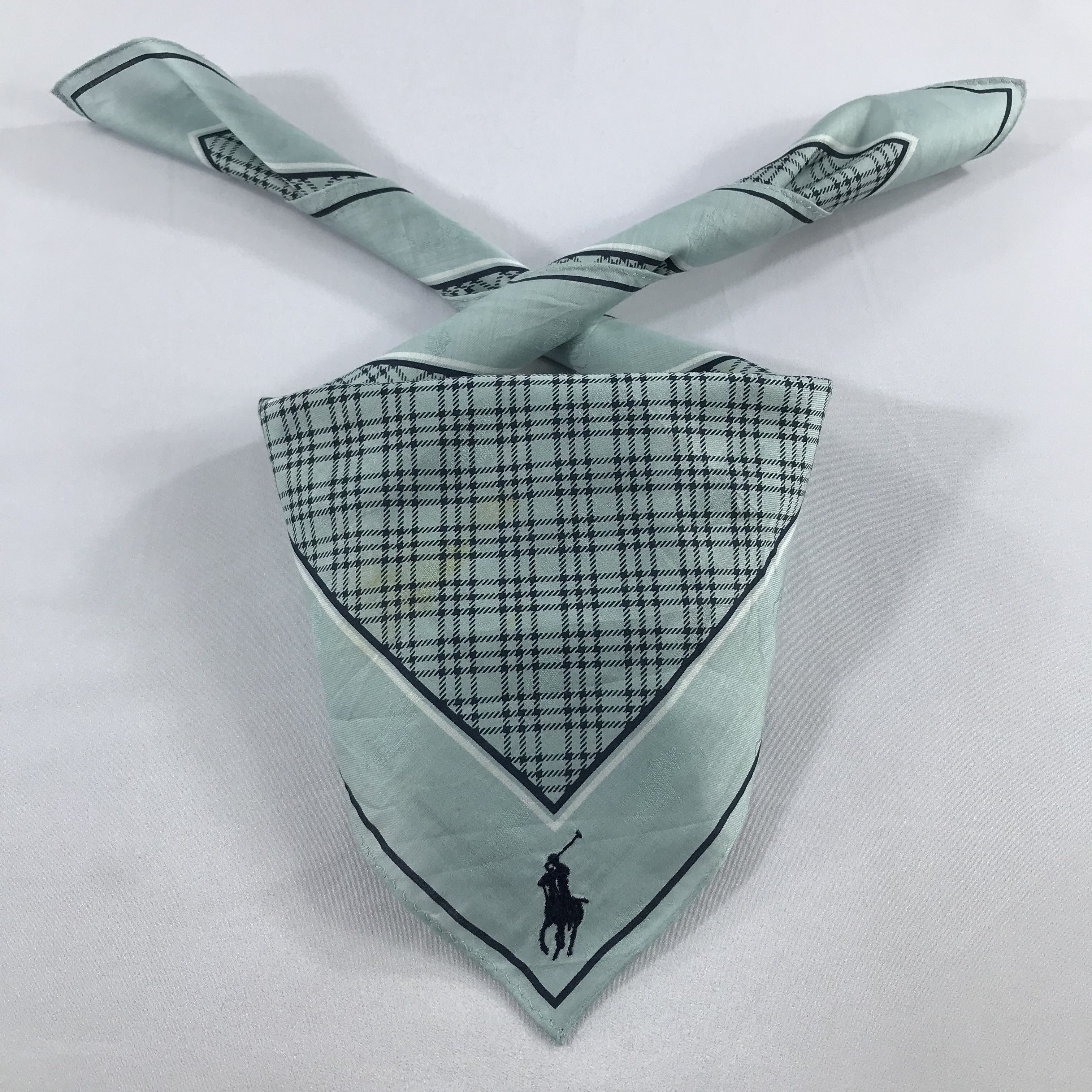 Polo Ralph Lauren × Vintage Polo Ralph Lauren Bandana / Handkerchief /Neckerchief -S2498 Size ONE SIZE - 3 Thumbnail