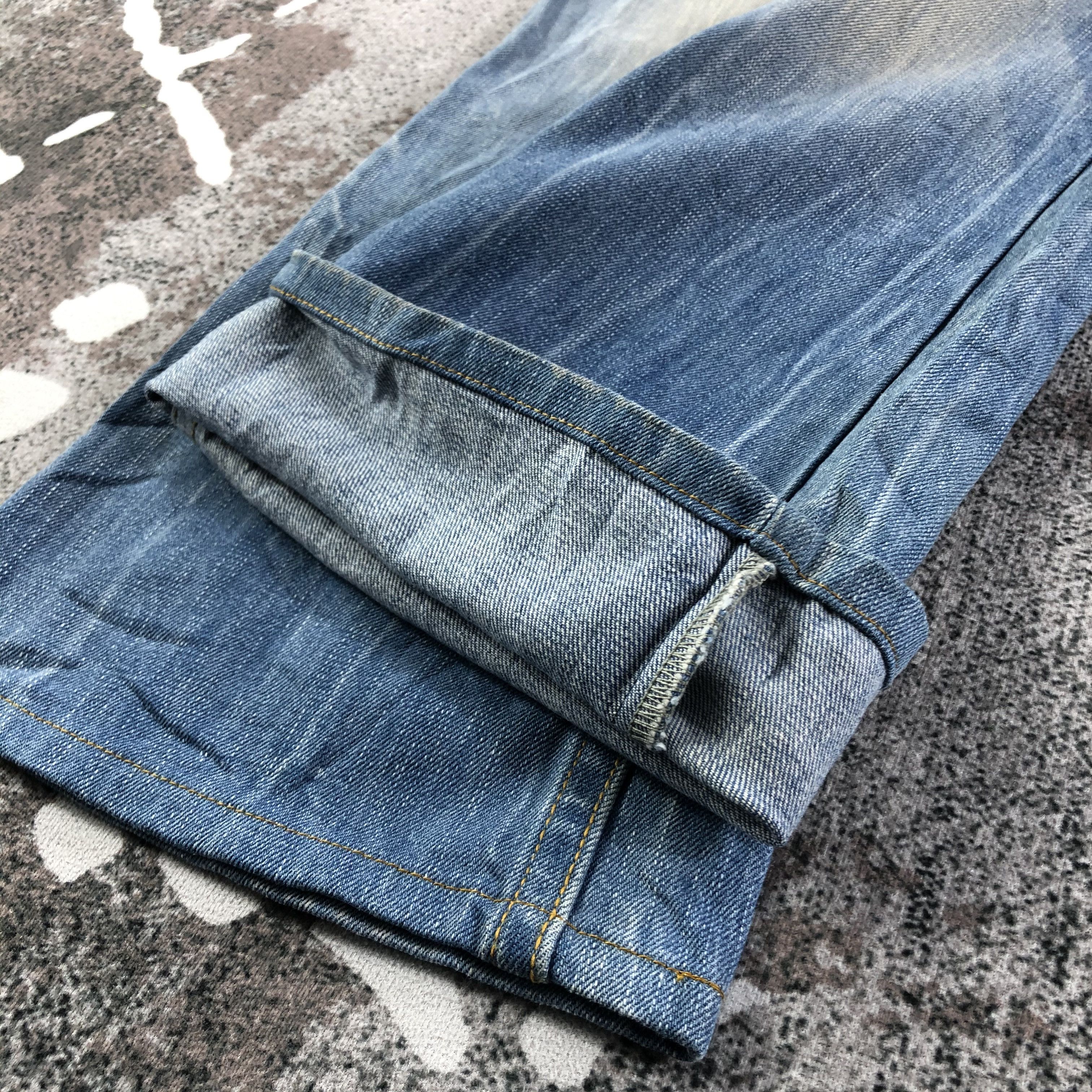 Japanese Brand Japanese Brand Red Pepper Denim Blue Flare Denim KJ1798 Size 29" - 7 Thumbnail