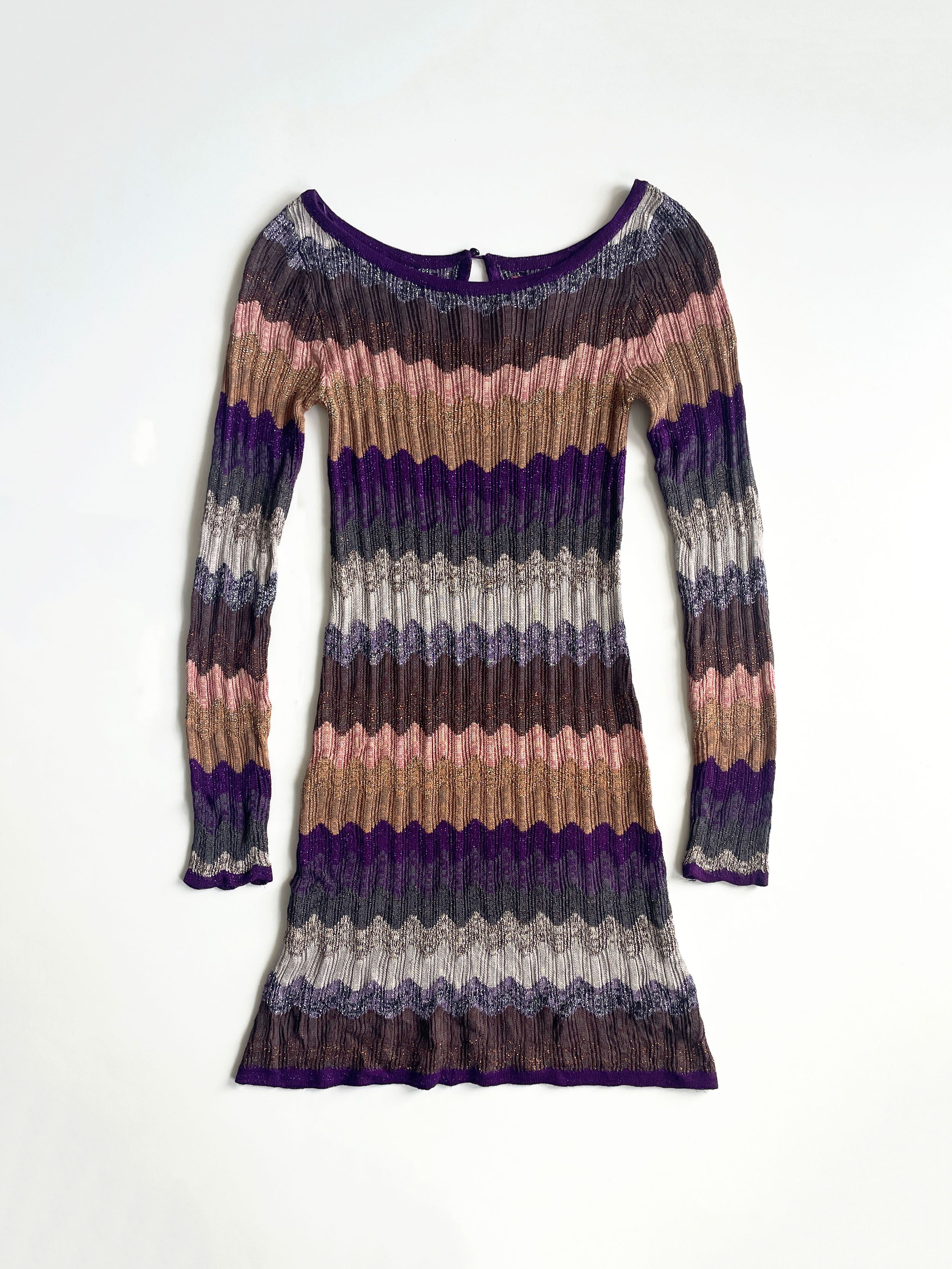 Image of Missoni Zig Zag Dress Size Xs, Women's