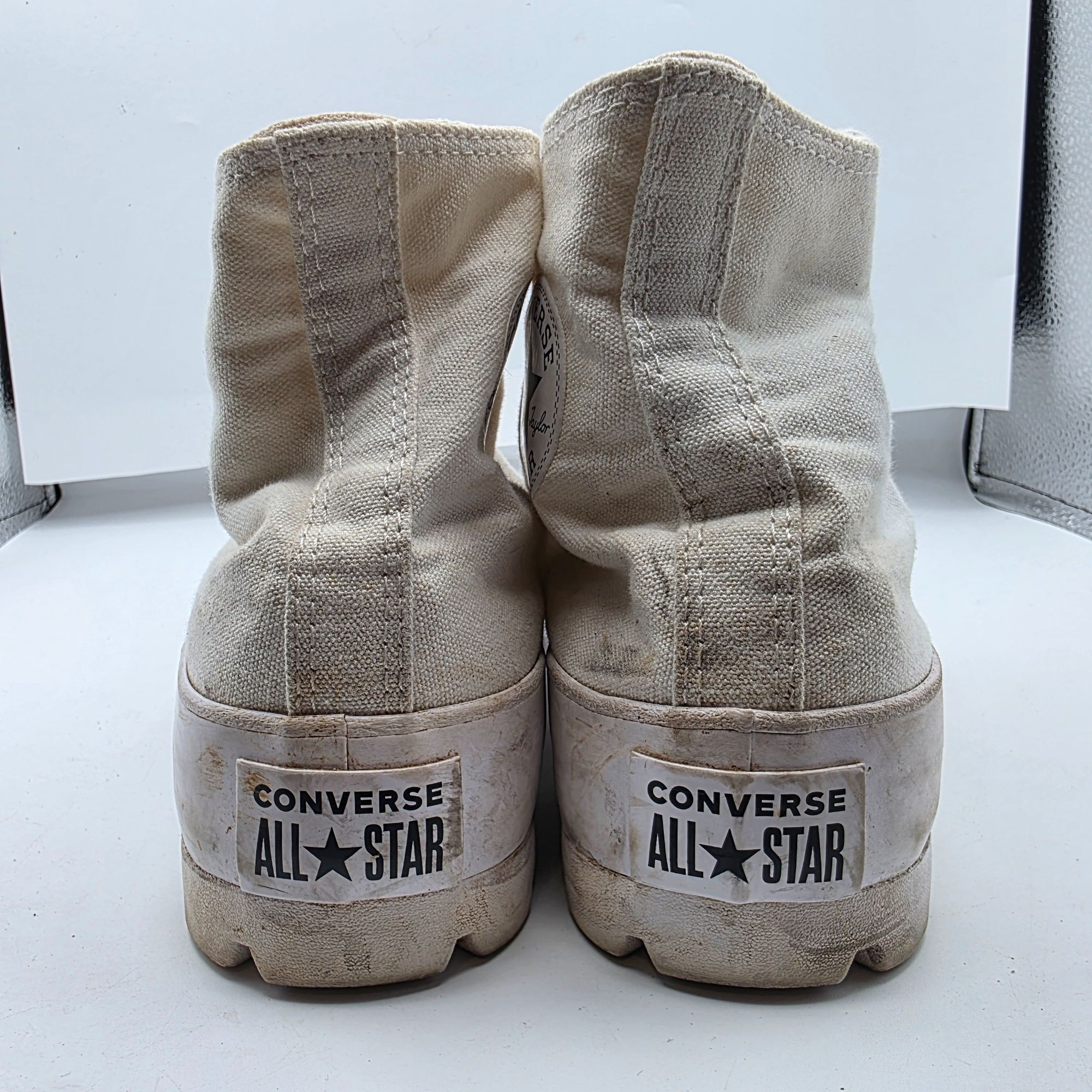 Converse Converse Chuck Taylor All Star Lugged Hi Womens 10 Triple Wh Size US 10 / IT 40 - 5 Thumbnail