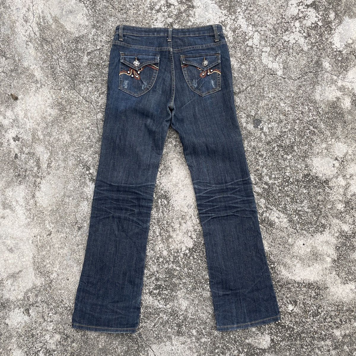 Japanese Brand Vintage Japanese Designer Rare Denim Size 29" - 7 Thumbnail