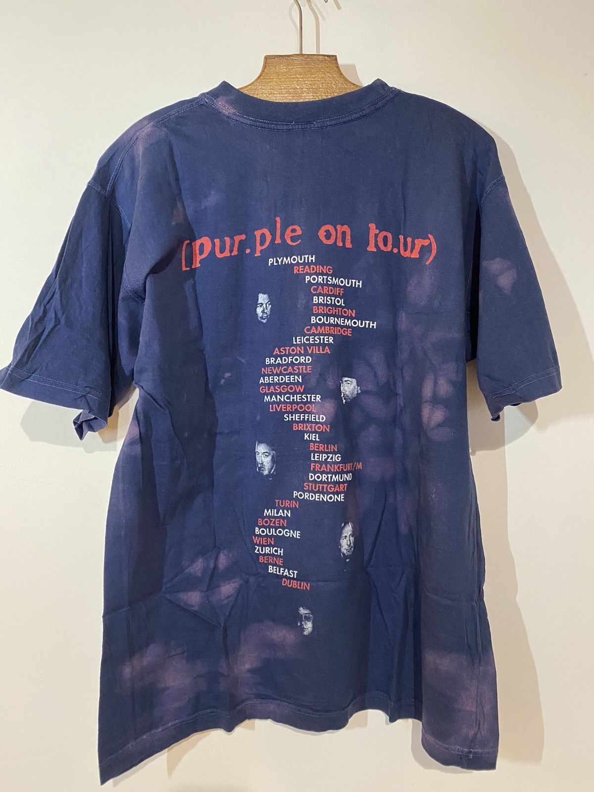 Band Tees × Vintage Vintage Deep Purple 90s shirt tour tie dye perpendicular Size US XL / EU 56 / 4 - 6 Thumbnail