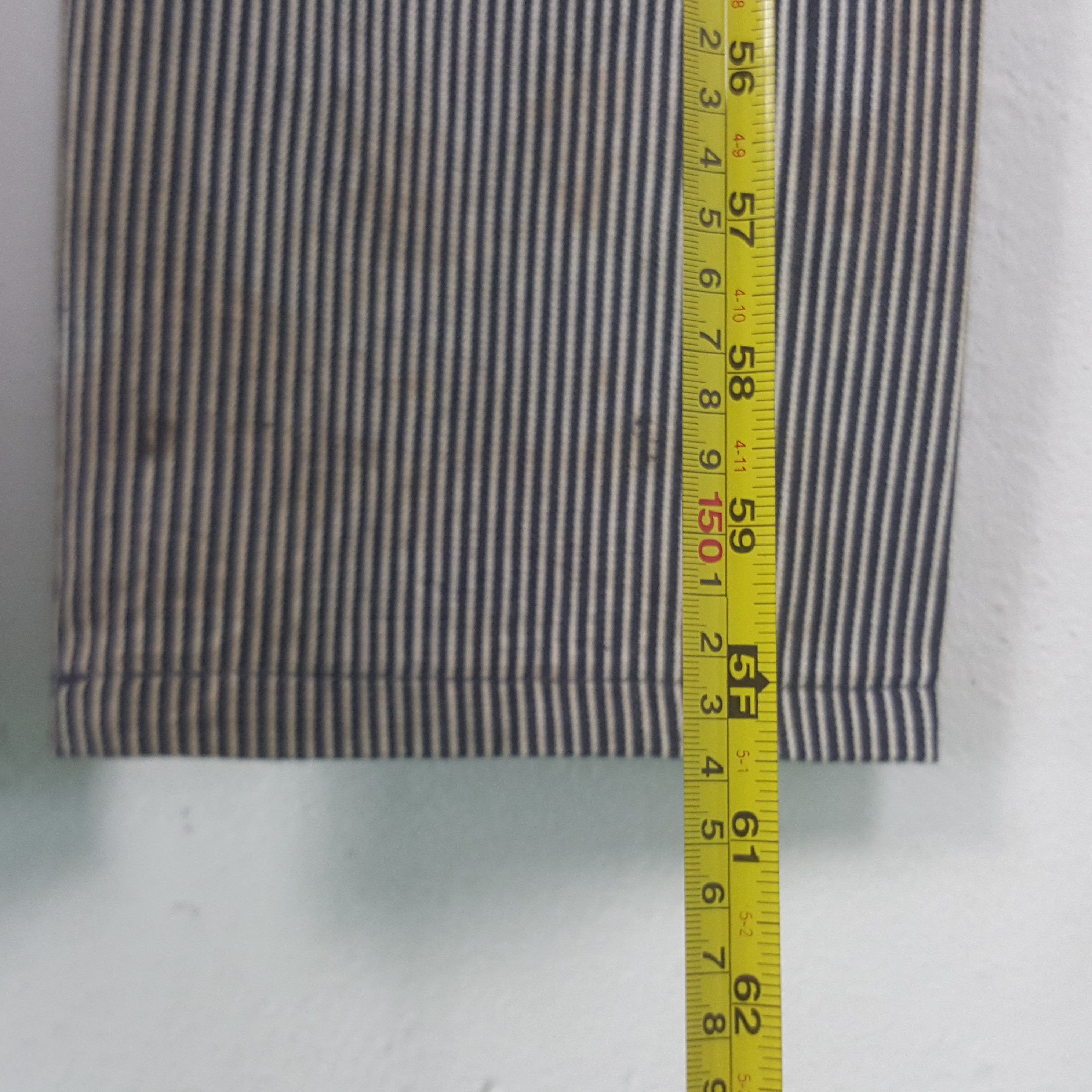 Japanese Brand Vintage Blue B Custom Hysteric Glamour Striped Jacket Size US L / EU 52-54 / 3 - 8 Thumbnail
