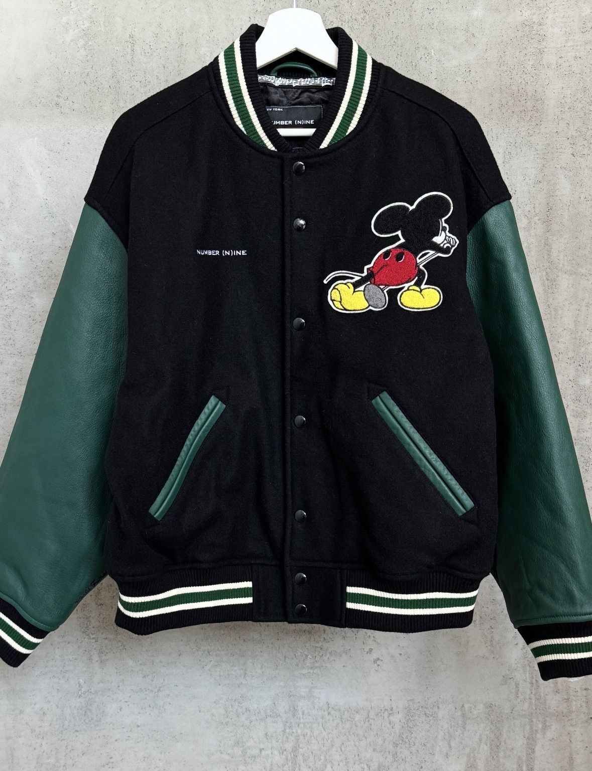 Number (N)ine × Supreme Supreme Number (N)ine Mickey Mouse Varsity Jacket AW25 Size US L / EU 52-54 / 3 - 1 Thumbnail