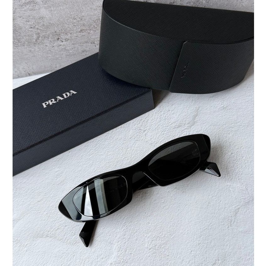 Prada NEW Prada PR B16S Sunglasses in Black $489 Size ONE SIZE - 1 Thumbnail
