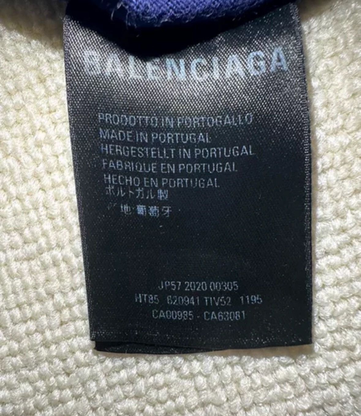 Balenciaga Balenciaga Cola Short Sleeves 2410-Nextarrow Size US S / EU 44-46 / 1 - 6 Thumbnail