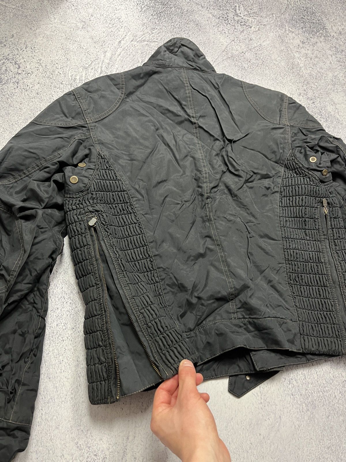 Belstaff Belstaff International Gangster 1969 Bomber Wax Moto Jacket Size US S / EU 44-46 / 1 - 19 Thumbnail