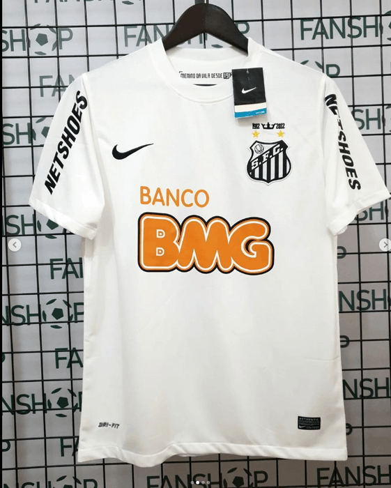 Nike Santos retro soccer jersey 11 12 NEYMAR JR 11 vintage Grailed